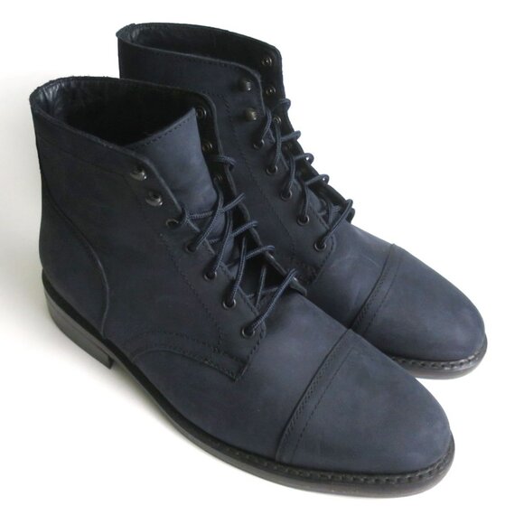 Thursday Boot Company Captain In Marino Matte Blue Size 12 - Picture 3 of 9